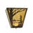 Rustic Lodge Flush Mounted Sconce