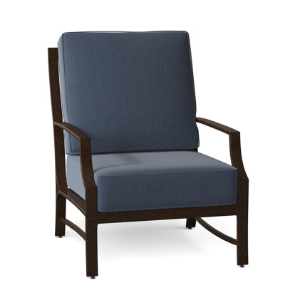 Chaise de patio avec coussins Seal Cove