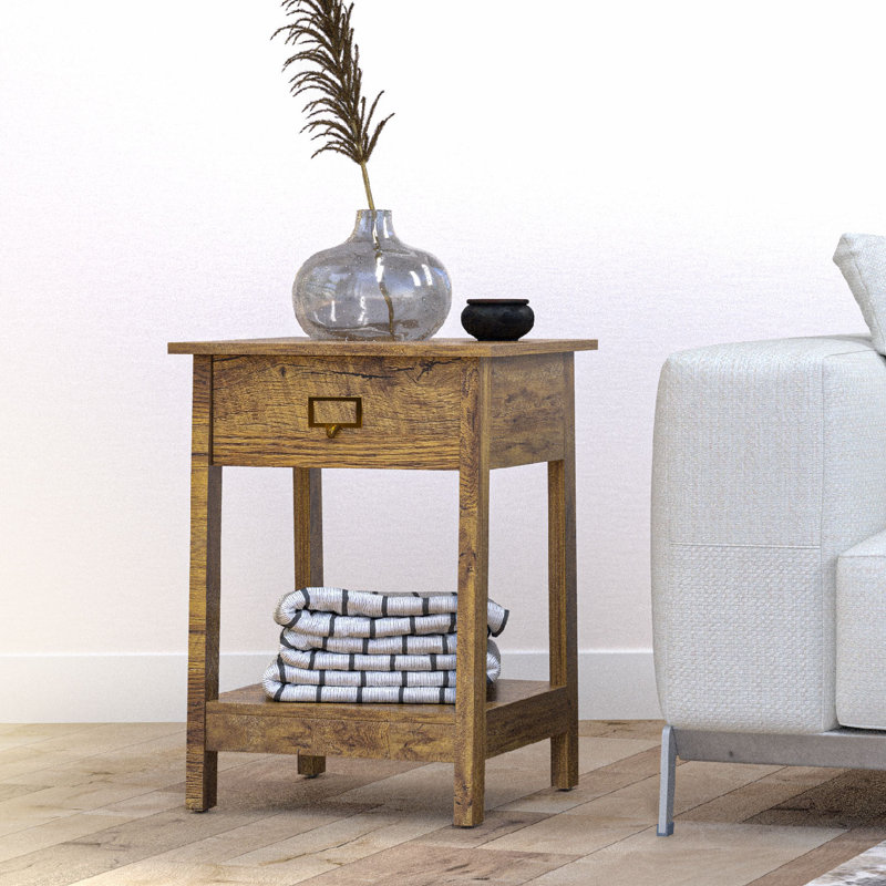 Table de bout avec rangement Alfard