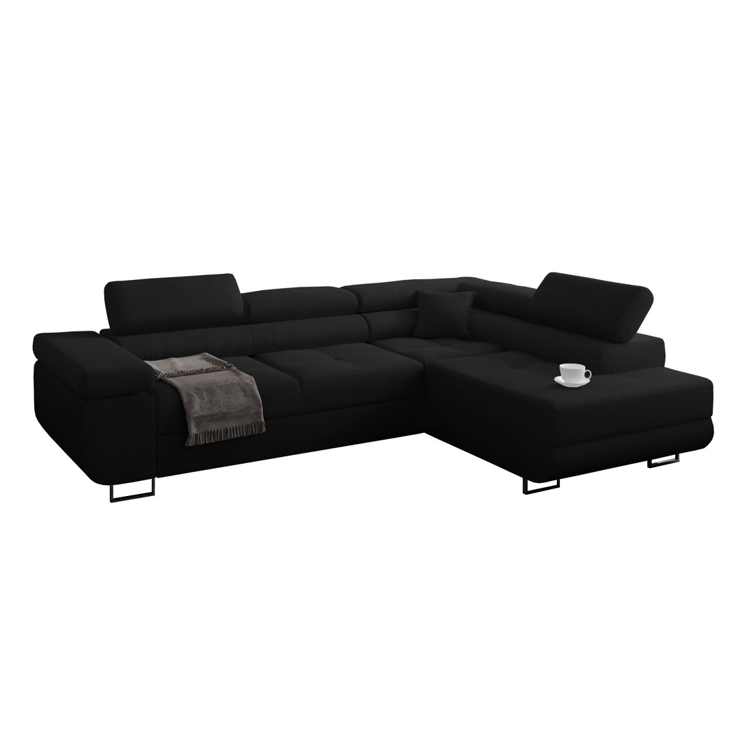 Ecksofa Anguel mit Bettfunktion