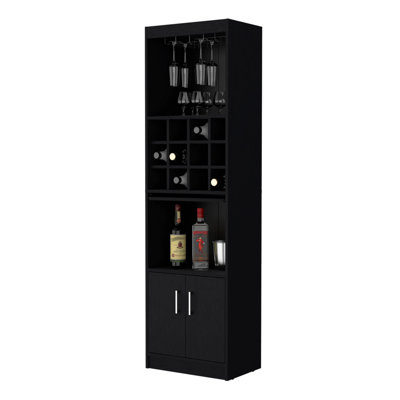 Bar Cabinet With Wine Storage Sideboard Open Sideboard