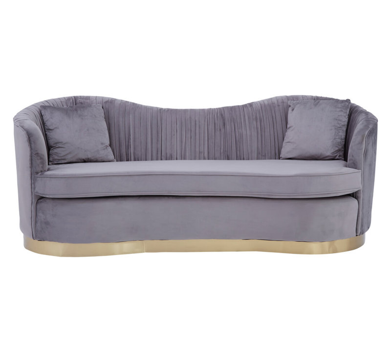 3 Seater Velvet Sofa