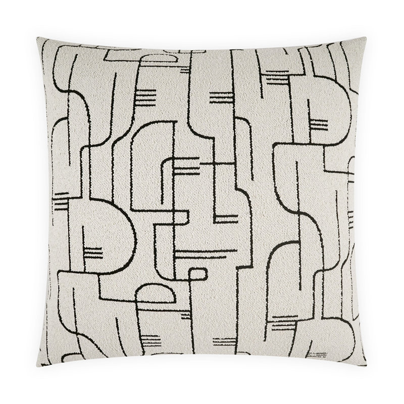 Lloyd Throw Pillow, Onyx