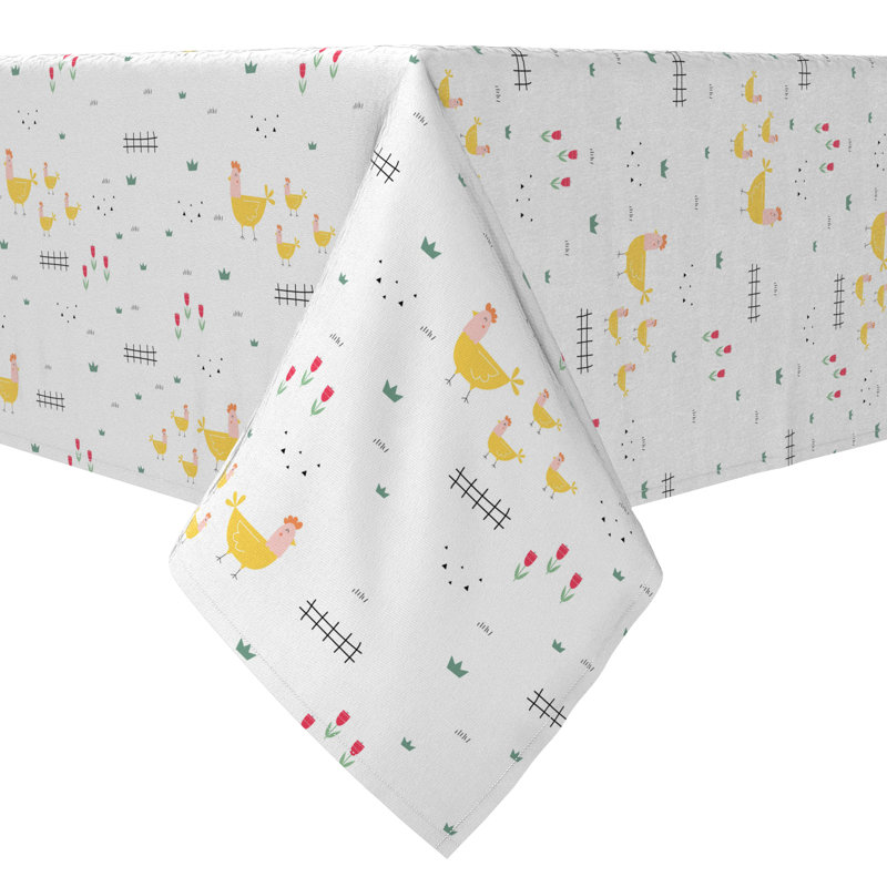 Rectangular Cotton Twill Tablecloth