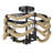 Cliffton Fabric Semi Flush Mount