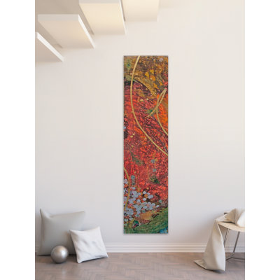 Reproduction d’art panoramique sur toile tendue, « nidification » par tracy silva barbosa