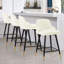 Swivel Velvet Upholstered Counter & Bar Stool With Solid Metal Frame-1929667204-1912855092-1921254708