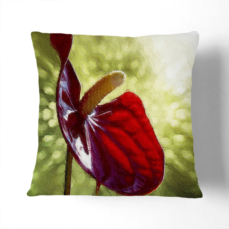 Square Throw Cushion, Black, 40cm H x 40cm W x 15cm D