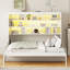 Solution pour chambre d'amis contemporaine en bois massif et en lin