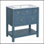 30 Inch Bathroom Vanity With 5 Drawersand Ceramic Sink-436319145