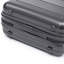 14 "/ 20" 2 pièces / ensemble dans un bagage à roulettes en ABS, avec serrure à combinaison, étui à cosmétiques 14 "(gris foncé)-129368086-129368087
