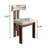 Mid Century Dining Chairs, Fabric Upholstered Side Chair, Kitchen Chairs Set Of 4, No Assembly Needed-2132254227