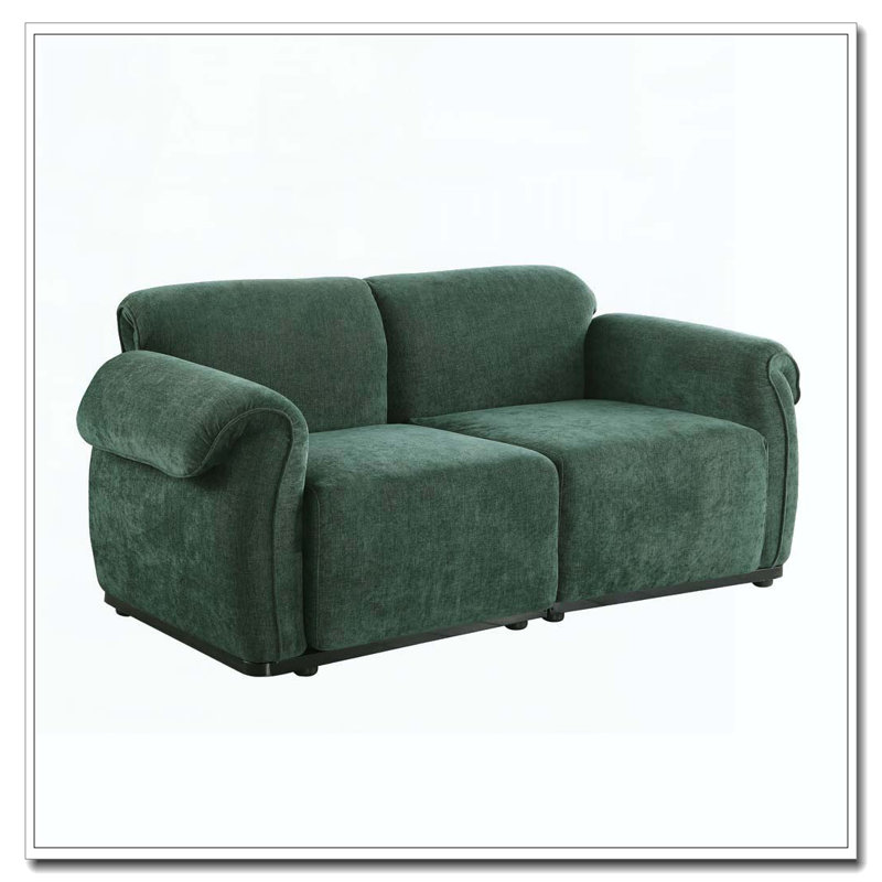 Canapé de 68,5 po de longueur, Vert