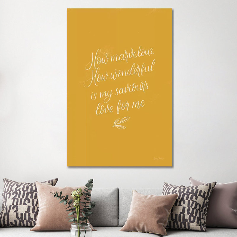 Sunday Hymn V by Becky Thorns - 1 Piece Wrapped Canvas Wall Art, 152.5 cm H x 101.5 cm W