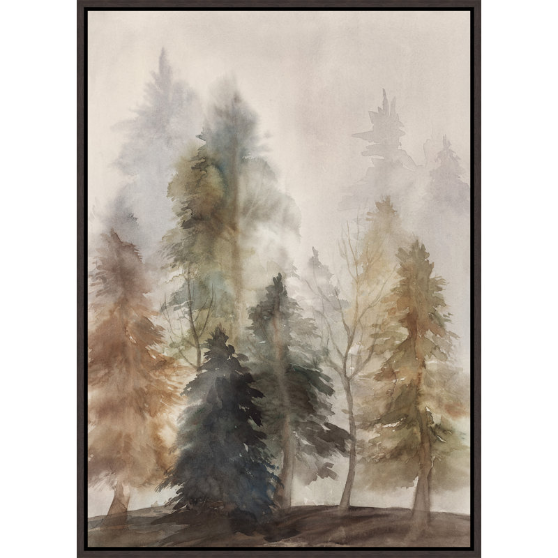 Into The Fog I Painting by Jean Kenna, 43.75" H x 31.75" W, Image Brush Gel