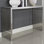 Stainless Steel Modern Gridiron Console Table by Modway