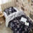 Keep Scrolling Coma Inducer Black Faux Fur Oversized Comforter Set-74213249