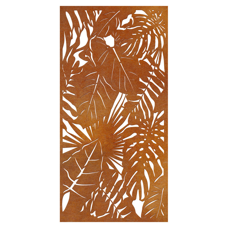 Steel Rainforest Decorative Panel