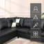 Canapé modulaire en cuir 2 pièces Bakos-92575966-92575969