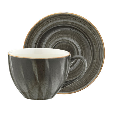 Tasse à cappuccino et soucoupe