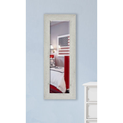 Carlea Solid Wood Flat Wall Mirror