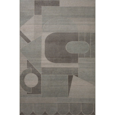 Good Morning Slate Area Rug -  Justina Blakeney x Loloi, GDMOGDM-02SL005076