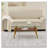 Rectangle Coffee Table, Tempered Glass Tabletop with Legs-1039294738-1039294743