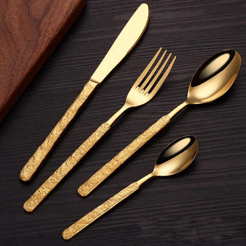 Mercer41 Ritika Stainless Steel (18/0) Flatware Set - Service for 4