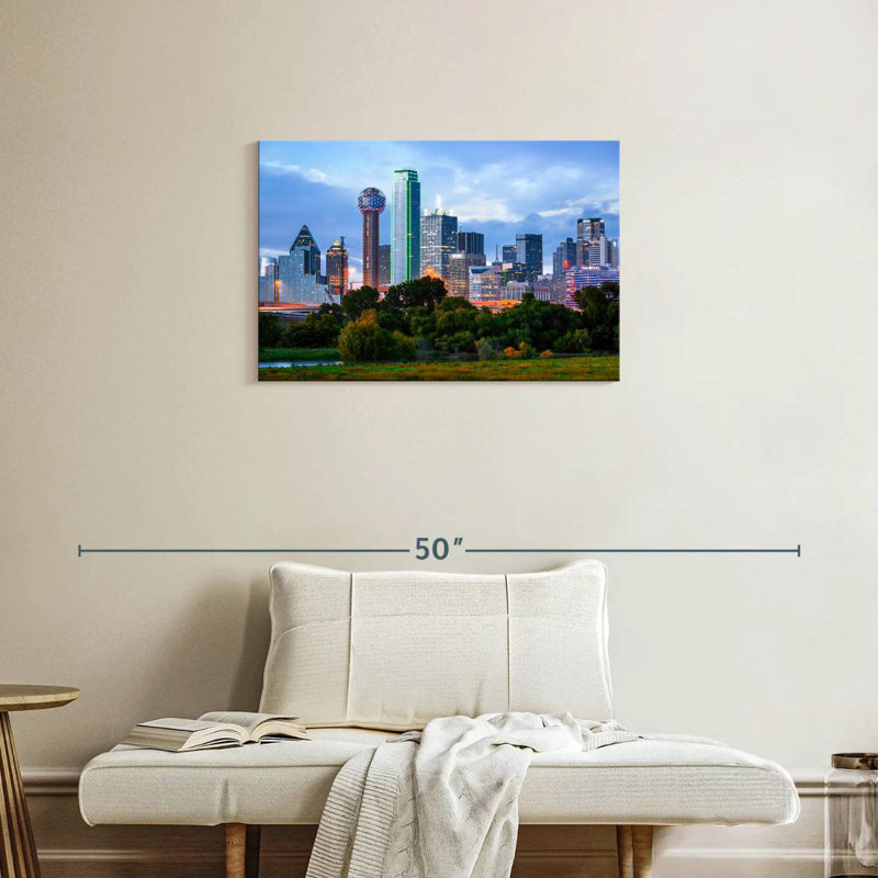 Sireci Iconic Downtown Dallas Skyline