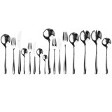 Morgana 126 - Piece Stainless Steel Flatware Set - Service for 12