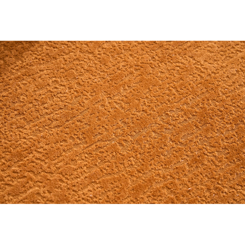 Canapé-lit modulaire incurvé à compression orange, canapé-lit en chenille haute densité 30D pour appartement, salon, L 110 po