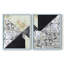 «Tiles & Texture Abstract Angles I», reproduction encadrée de qualité supérieure - prête à être accrochée - aucun clou requis - aucun clou requis-1232439786-1232439777