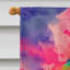 Drapeau de maison de chimpanzé hippie