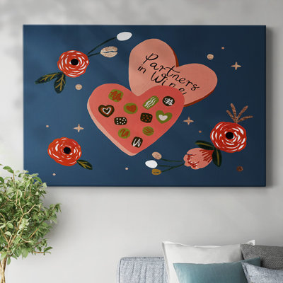 Toile tendue Happy Galentine I-Gallery