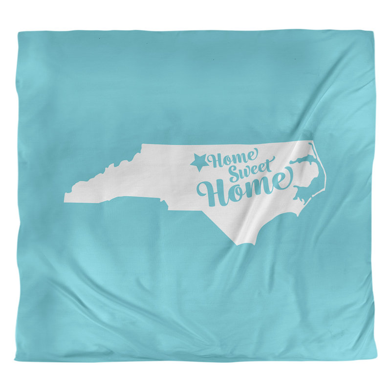Housse de couette greensboro doux, Housse de couette pour très grand lit, Bleu sarcelle, Microfibre