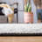 Morrilton Natura Hand Woven Wool Cotton Geometric Rug in Cream/Gray-1647765698
