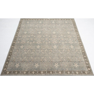 Tapis noué à la main de style rétro Dover