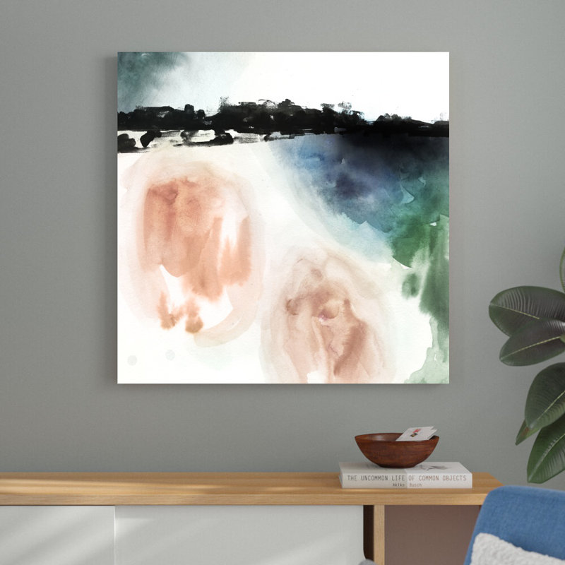 «Boundary Sound II» par Victoria Borges - reproduction d'art sur toile tendue, H 36 po x l 36 po