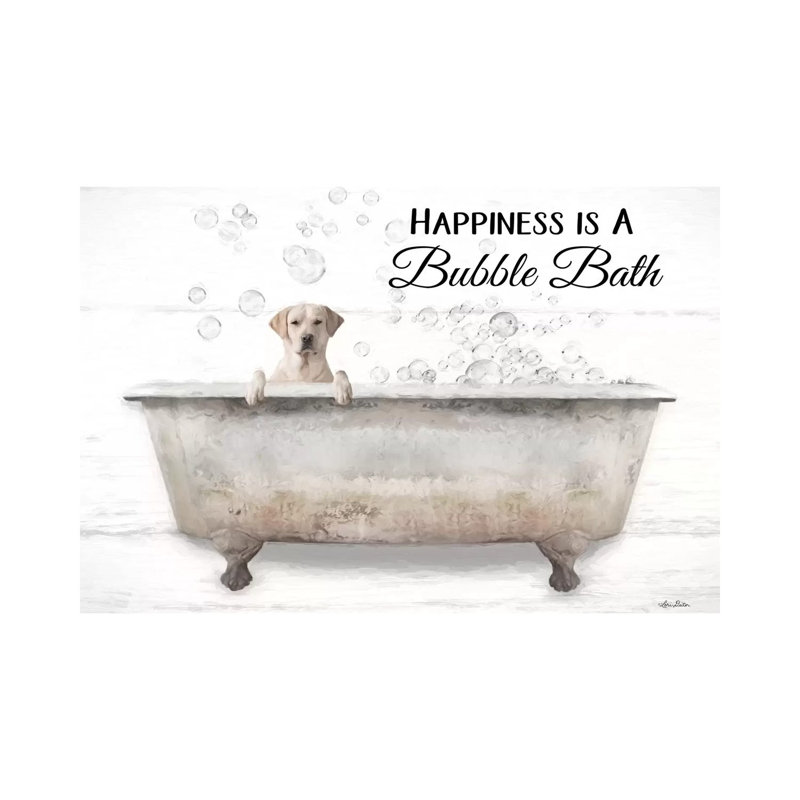 Bubble Bath by Lori Deiter - Print on Canvas, Wrapped Canvas, 45.72cm H x 66.04cm W x 3.81cm D