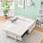 Versatile Transformable Sofa with Movable Tabletop and USB Ports for Relaxation-1757955386