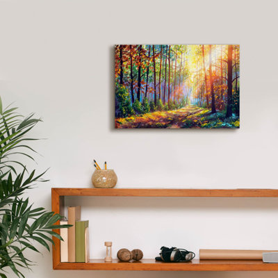 «Watercolor forest» par Epic Portfolio, art mural sur toile