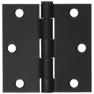 3" H x 3" W Butt Bearing Single Door Hinge