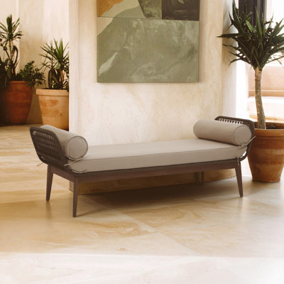 Mariami Upholstered Faux Leather Daybed