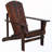 Patio Wooden Adirondack Chair With Cup Holder-1798159958