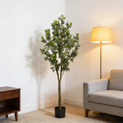 Arbre artificiel 6 pi, grand arbre réaliste artificiel en pot réaliste, arbres artificiels pour bureau à domicile