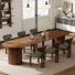 Ensemble de table de salle à manger extensible Modern Farmhouse