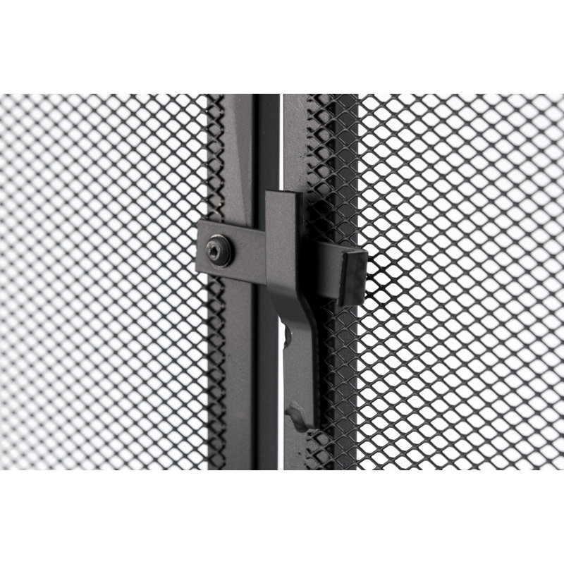 Essence 3 Panel Steel Fireplace Screen