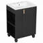 Meuble-lavabo 24 po avec lavabo en céramique-617866252