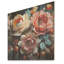 Cubiste en papier Bouquet Rose Grace - Roses, art sur bois de pin naturel-1331569919