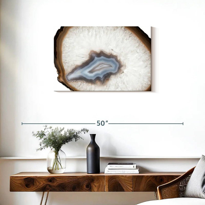 Alvord goutte d'agate I, H 20 po x l 30 po